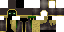 Minecraft skin texture, 64x32 legacy pixels