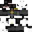 Minecraft skin texture, 64x64 pixels