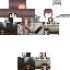 Minecraft skin texture, 64x64 pixels
