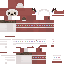 Minecraft skin texture, 64x64 pixels