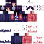Minecraft skin texture, 64x64 pixels