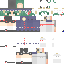 Minecraft skin texture, 64x64 pixels