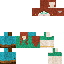 Minecraft skin texture, 64x64 pixels