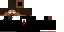 Classic Minecraft skin texture, 64x32 legacy pixels