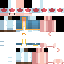Minecraft skin texture, 64x64 pixels