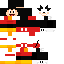Minecraft skin texture, 64x64 pixels