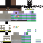Minecraft skin texture, 64x64 pixels