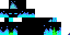 Minecraft skin texture, 64x32 legacy pixels