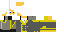 Minecraft skin texture, 64x32 legacy pixels