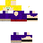 Minecraft skin texture, 64x64 pixels