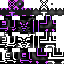Minecraft skin texture, 64x64 pixels