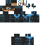 Minecraft skin texture, 64x64 pixels