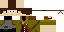 Minecraft skin texture, 64x32 legacy pixels