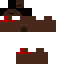 Minecraft skin texture, 64x64 pixels