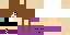 Minecraft skin texture, 64x32 legacy pixels