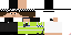 Minecraft skin texture, 64x32 legacy pixels