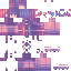 Minecraft skin texture, 64x64 pixels