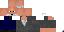 Minecraft skin texture, 64x32 legacy pixels
