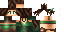 Minecraft skin texture, 64x32 legacy pixels