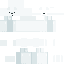 White Minecraft skin texture, 64x64 pixels