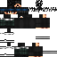 Minecraft skin texture, 64x64 pixels