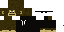 Minecraft skin texture, 64x32 legacy pixels