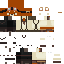 Minecraft skin texture, 64x64 pixels