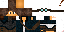 Minecraft skin texture, 64x32 legacy pixels