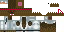 Minecraft skin texture, 64x32 legacy pixels