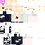 Minecraft skin texture, 64x64 pixels