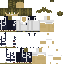 Minecraft skin texture, 64x64 pixels