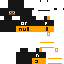 Minecraft skin texture, 64x64 pixels