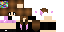 Minecraft skin texture, 64x32 legacy pixels
