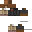 Minecraft skin texture, 64x64 pixels