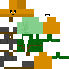 Minecraft skin texture, 64x64 pixels