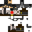 Minecraft skin texture, 64x64 pixels