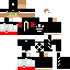 Minecraft skin texture, 64x64 pixels
