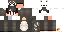 Minecraft skin texture, 64x32 legacy pixels