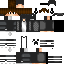Minecraft skin texture, 64x64 pixels
