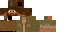 Minecraft skin texture, 64x32 legacy pixels