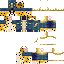 Minecraft skin texture, 64x64 pixels