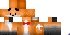 Minecraft skin texture, 64x32 legacy pixels