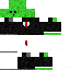 Minecraft skin texture, 64x64 pixels