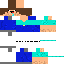 Minecraft skin texture, 64x64 pixels