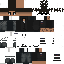 Minecraft skin texture, 64x64 pixels