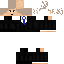 Minecraft skin texture, 64x64 pixels