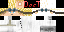 Minecraft skin texture, 64x32 legacy pixels