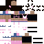 Minecraft skin texture, 64x64 pixels