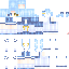 Minecraft skin texture, 64x64 pixels