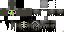 Minecraft skin texture, 64x32 legacy pixels